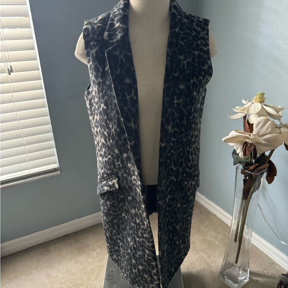 Dolce Cabo Long Open Front Vest